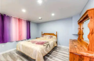 2 Bedroom walkout basement Spacious rooms and hall Fully finished kitchen 2 piece washroom and stand...