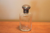 Vintage Silver Topped Perfume/Scent Bottle