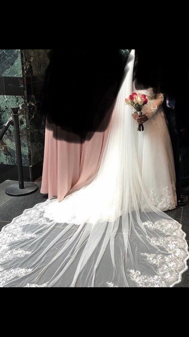 Wedding veils and belt with Swarovski crystals  in Wedding in Mississauga / Peel Region - Image 4
