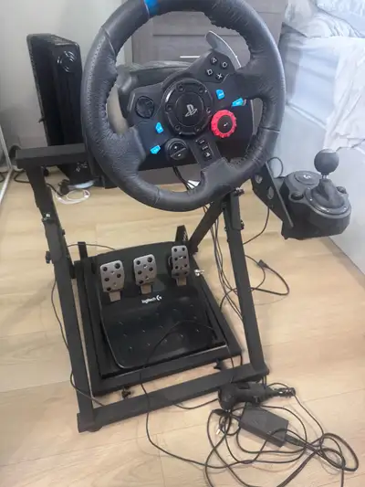 Logitech G29 Driving Force Racing Wheel and Pedals, View more