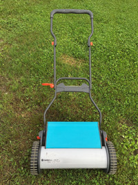 Gardena 380c push discount mower