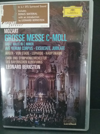 DVD - Mozart Great Mass in C Minor, Leonard Bernstein