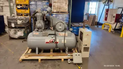 15HP Gardner Denver Air Compressor and Refrigerated Air Dryer
