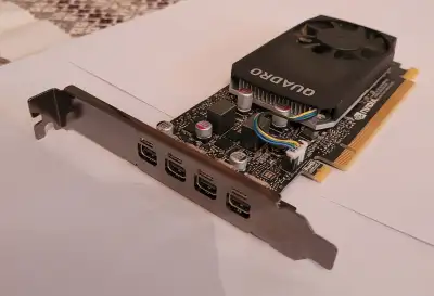 Quadro P620 Graphic Card for PC - 2 GB GDDR5 complete with 2 HDMI & 1 Display Port Adapters cables....