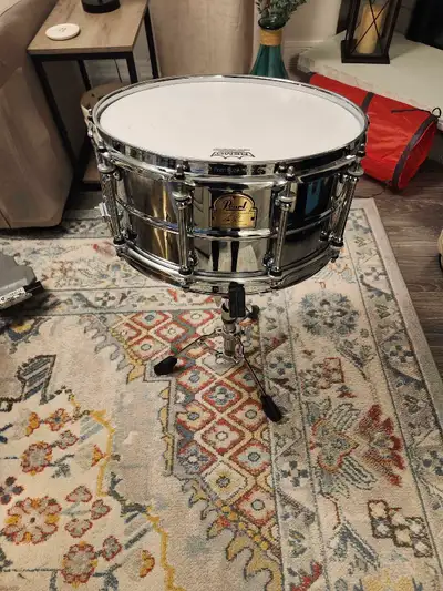 Mint Pearl Ian Paice Signature 14" x 6.5" snare drum., View more
