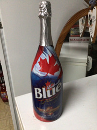 Collectible Special Edition Labatts Blue Beer Bottle