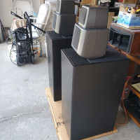 107 Reference Speakers Black Finish