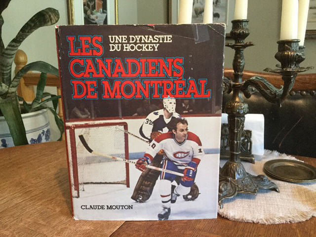 Les Canadiens de Montréal  AN 81 C.Mouton  idée de  cadeau dans Autre  à Laval/Rive Nord