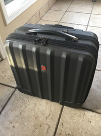 SwissGear Wheeled Hard Shell Business Suitcase - Charcoal 
