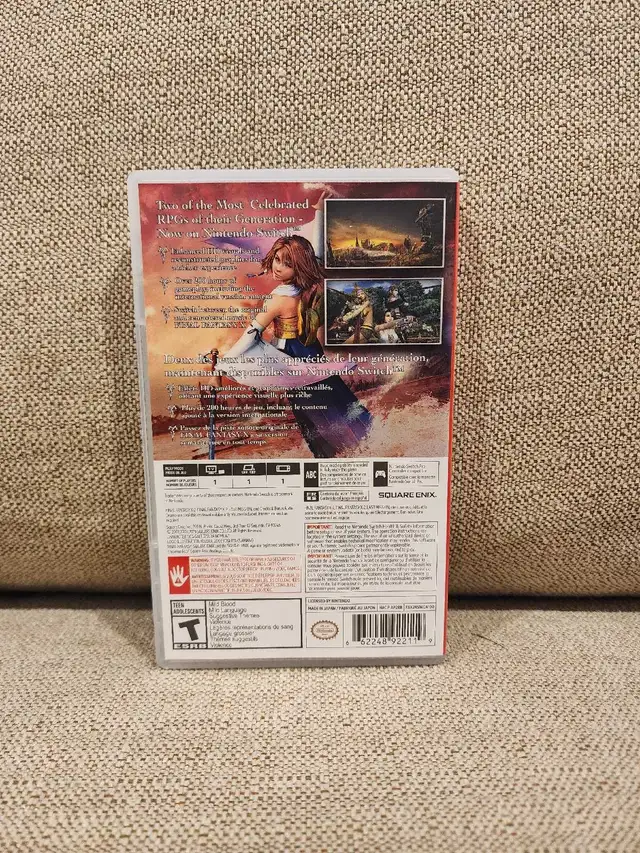 Final Fantasy X/X-2 HD Remaster Switch in Nintendo Switch in City of Montréal - Image 3