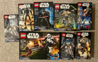Star wars lego buildable figures