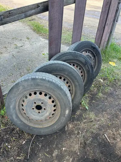 Selling this set of all season tires for $175 OBO. These tires are well used. Selling because we hav...
