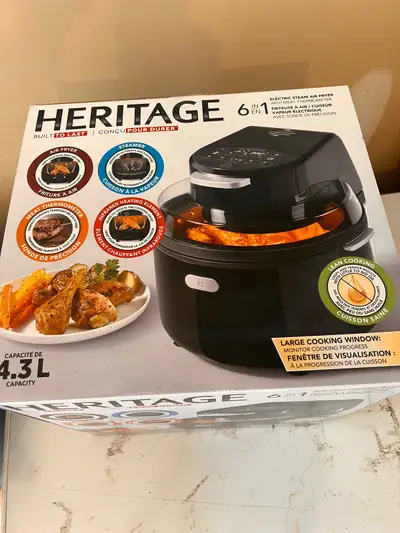 BRAND NEW IN BOXES Heritage  Air fryer, View more
