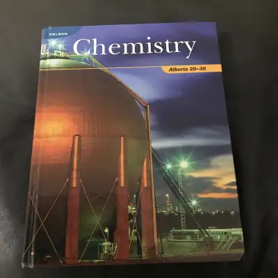 great condition high school textbook chem Pick up in Auburn Bay, SE