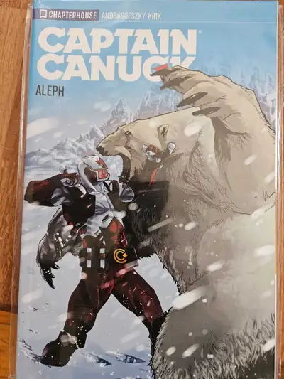 Captain Canuck Aleph Comic, View more