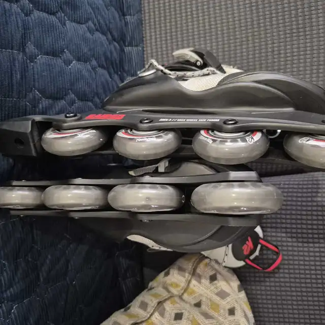 K2 Skate Youth Raider Inline Skates, Gray/Red in Skates & Blades in Ottawa - Image 5