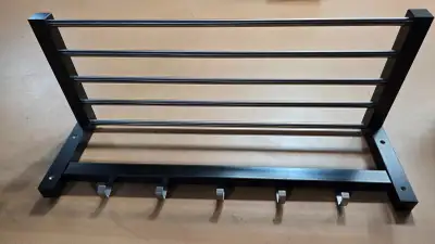 IKEA hat rack, black, View more