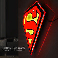 Superman LED Logo Light by REG Brandlite in store!