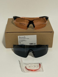 Lunette de sport Smith + lens et adaptateur pour lunette ophtalm