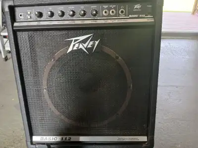 Peavey Basic 112 amph lots of power solid amp works excellent asking 150.00 or call Steve 613-864-19...