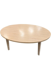Oval Wooden Coffee table-Small