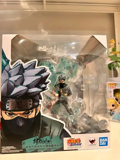 Brand new TAMASHII NATIONS - Naruto Shippuden - Kakashi Hatake -Susanoo- Kizuna Relation Bandai Spir...
