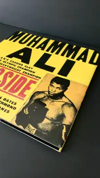 1999 MUHAMMAD ALI, RINGSIDE Hardcover sports/ boxing Book