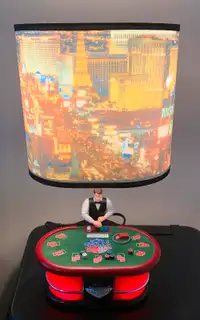 Las Vegas Poker Lamp