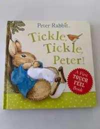 Beatrix Potter Peter Rabbit touch and feel sensory book 
