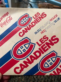 Coca-Cola Les Canadiens Vinyl 7” Jean Robitaille Michael Como