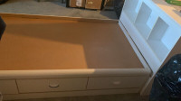 Single Bed Frames with 3 Drawer $ (Cash Only)