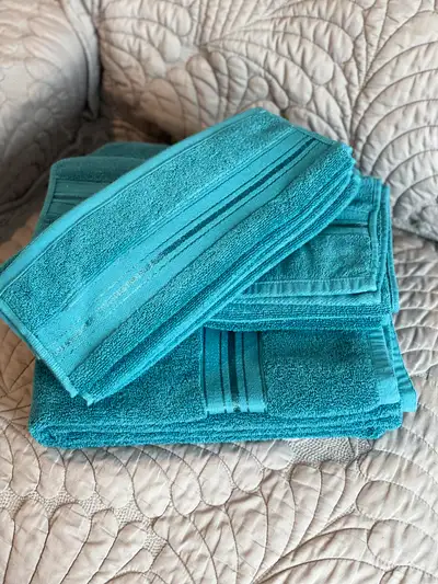 8pc luxury cotton bath towel, View more