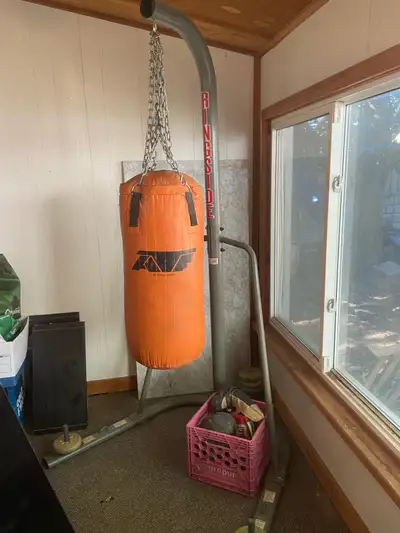 Ringside Heavy Bag Stand with A&F Heavy Bag, View more