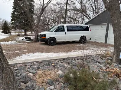 Private sale 8 passenger, All wheel drive, 5.3L v8, 146,000 km. Safetied until May 16 2026. Lots of...