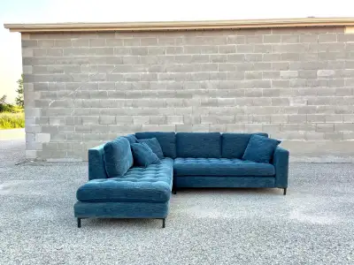 Blue Sectional , View more