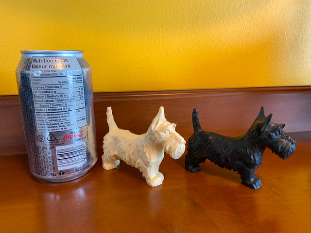 Pair of Vintage Japanese Celluloid Scottie Dogs Scottish Terrier in Arts & Collectibles in Oshawa / Durham Region - Image 4