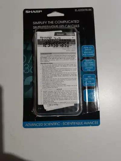 SHARP EL-520XT  Scientific Calculator, View more