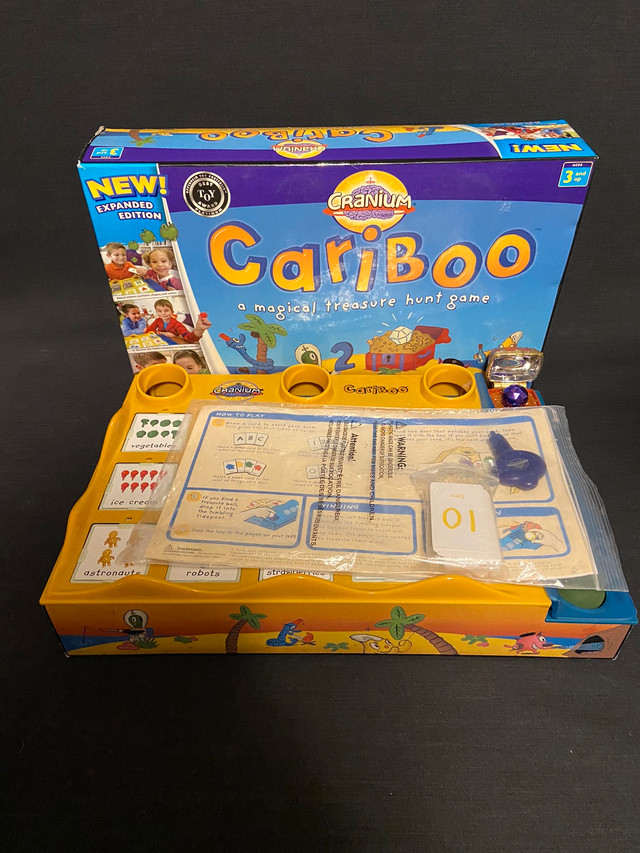 Cranium Cariboo Magical Treasure Hunt Board Game Expanded hotsell Edition Complete