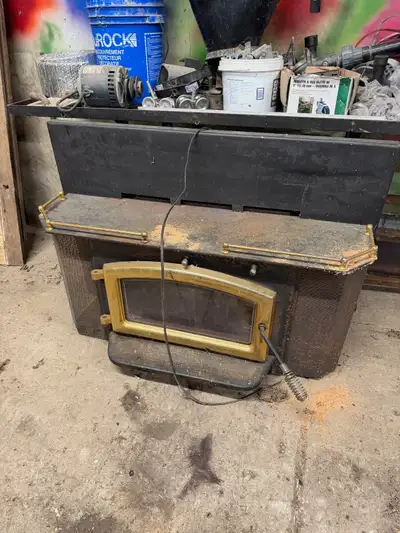 Elmira wood burning fireplace insert, View more