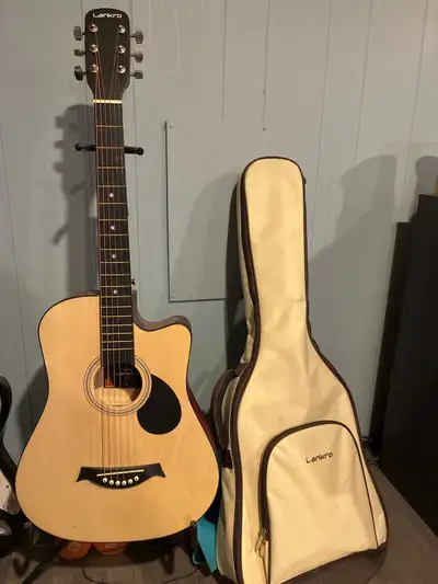Acoustic Guitar + Case , View more