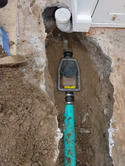 DRAIN SNAKE TORONTO SUBSIDY SUMP PUMP BACKWATER VALVE ROUGH IN, View more