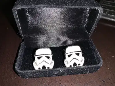 Star Wars Stormtrooper Cuff Links, View more