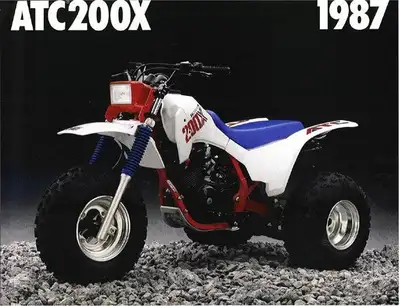 Looking for 1986 or 1987 Honda atc 200x parts. Have a machine that needs almost everything but the m...