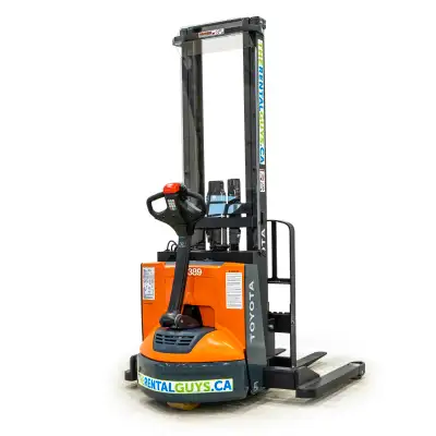 Toyota 8BWS13 Electric Walkie Stacker - Free Delivery, View more