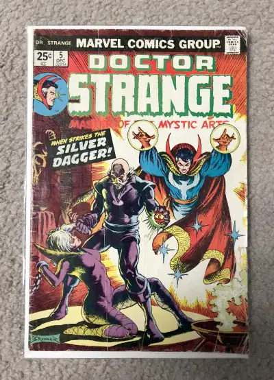 Marvel Comics DOCTOR STRANGE #5 Bronze Age Comic Book 1974, View more