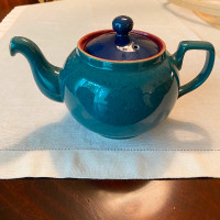 DENBY TEAPOT IN THE HARLEQUIN PATTERN