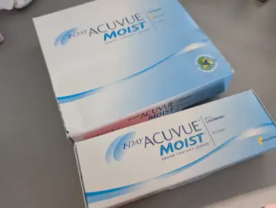 Prescription contact lenses -3.75 -4.00 Exp. 2026 Selling because I got LASIK and won't be needing t...