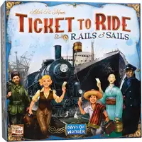 Ticket to Ride Rails and Sails Board Game