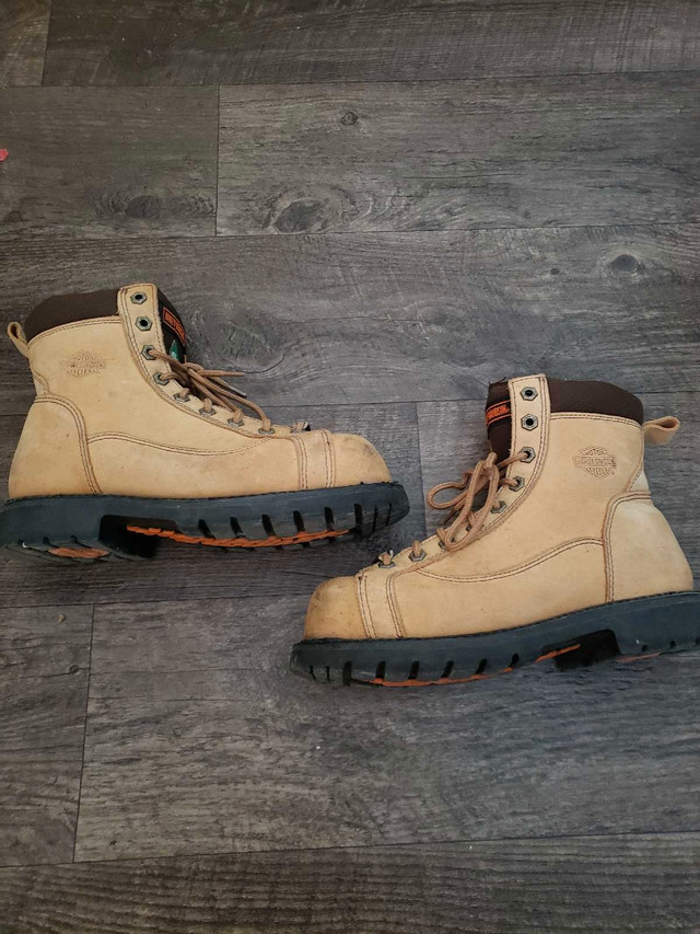 New Womens HARLEY DAVIDSON Steel Toe CSA Boots size 8.5 in Women's - Shoes in Barrie