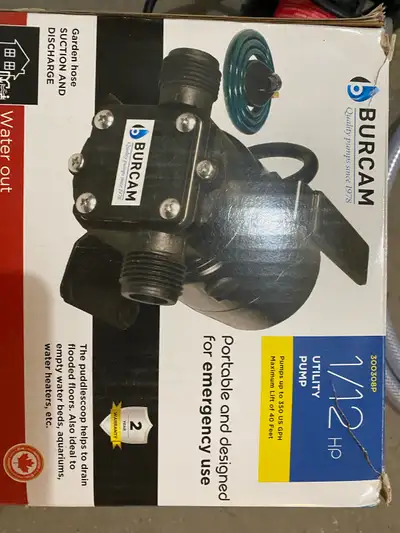 Burcam Utility Pump, View more